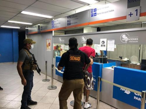 Brasileño detenido por SENAD fue expulsado del país